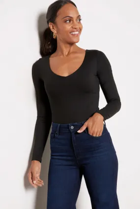 So Smooth V Neck Bodysuit