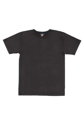 Studio D’Artisan Tsuri-Ami Loopwheeled Blank T-Shirts - Plastic-Packed Black