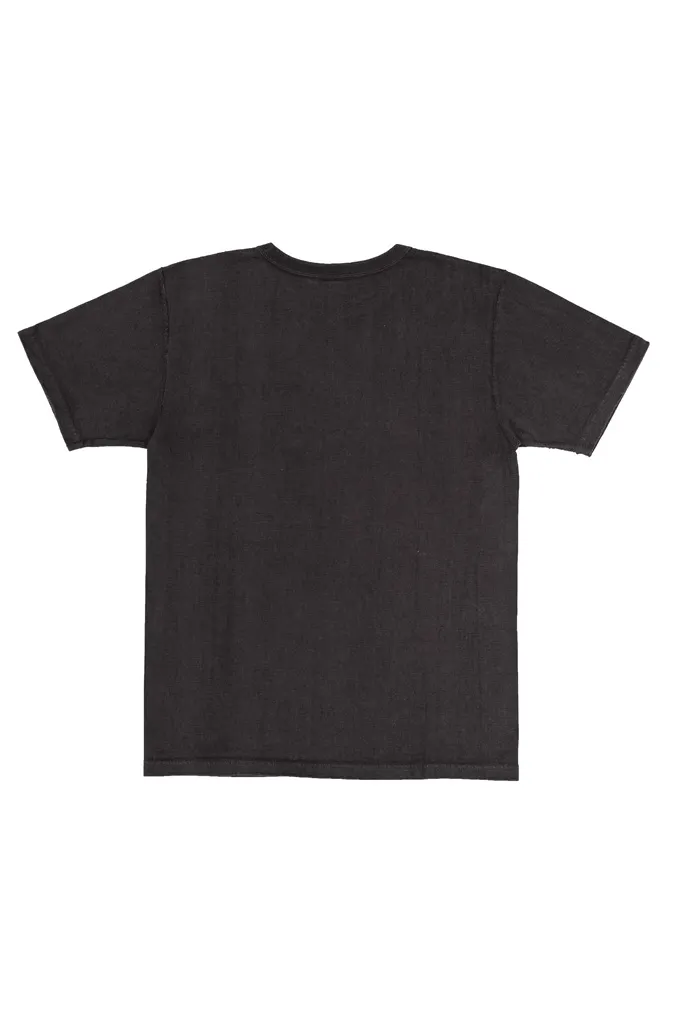 Studio D’Artisan Tsuri-Ami Loopwheeled Blank T-Shirts - Plastic-Packed Black