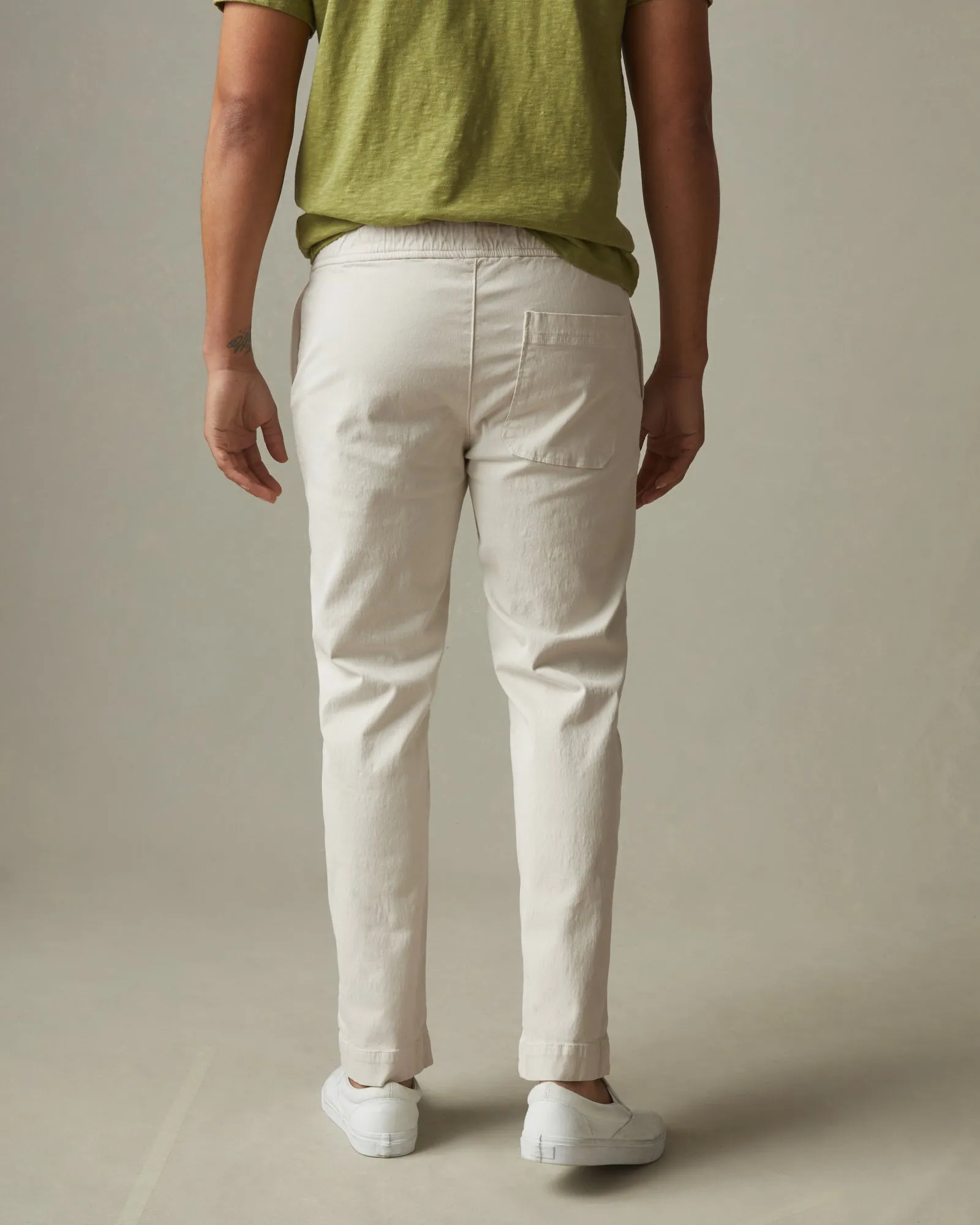 Summer Friday Pant - White Smoke