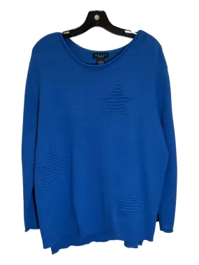 Sweater By Grace In Blue, Size: L