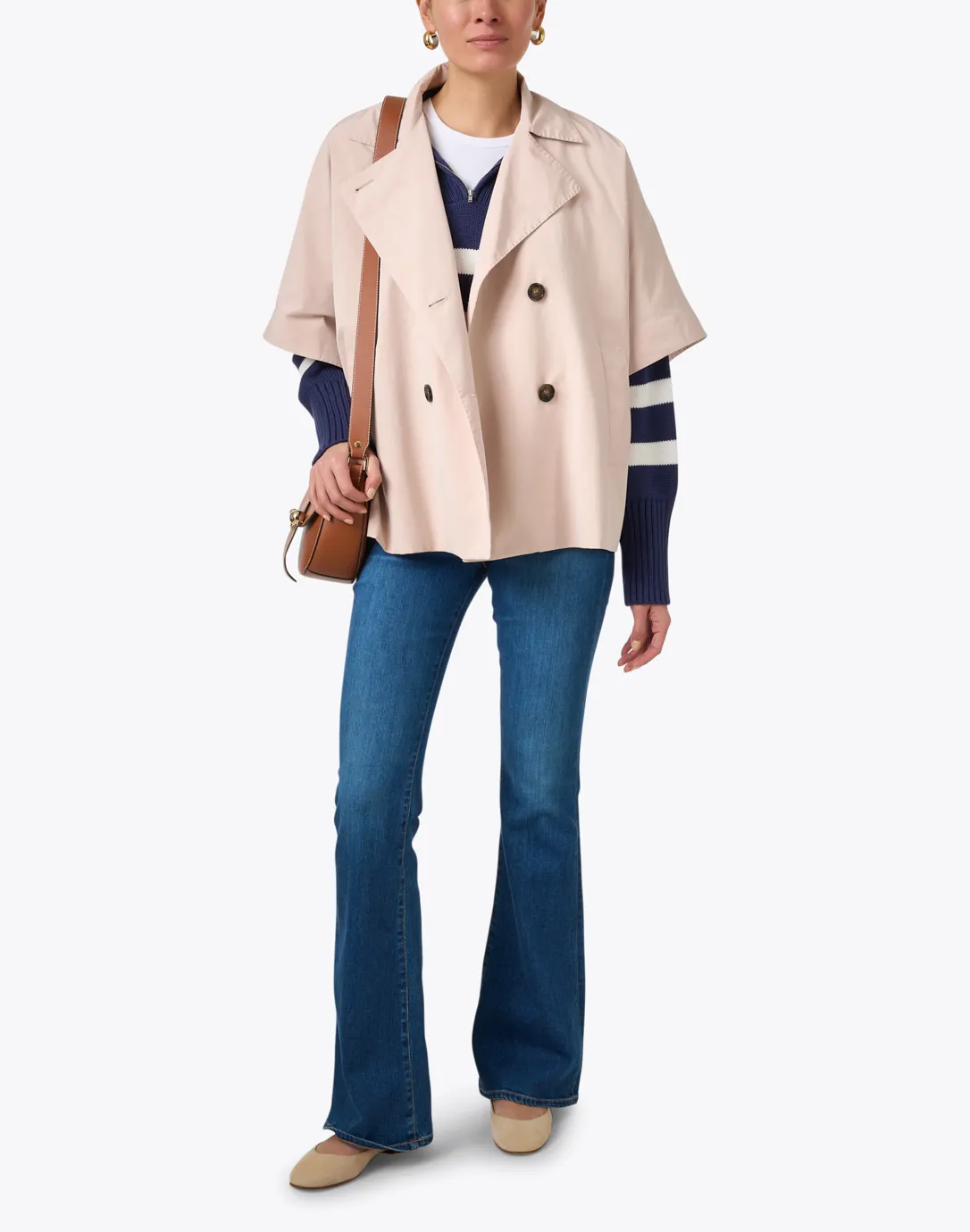 Tan Trench Jacket 