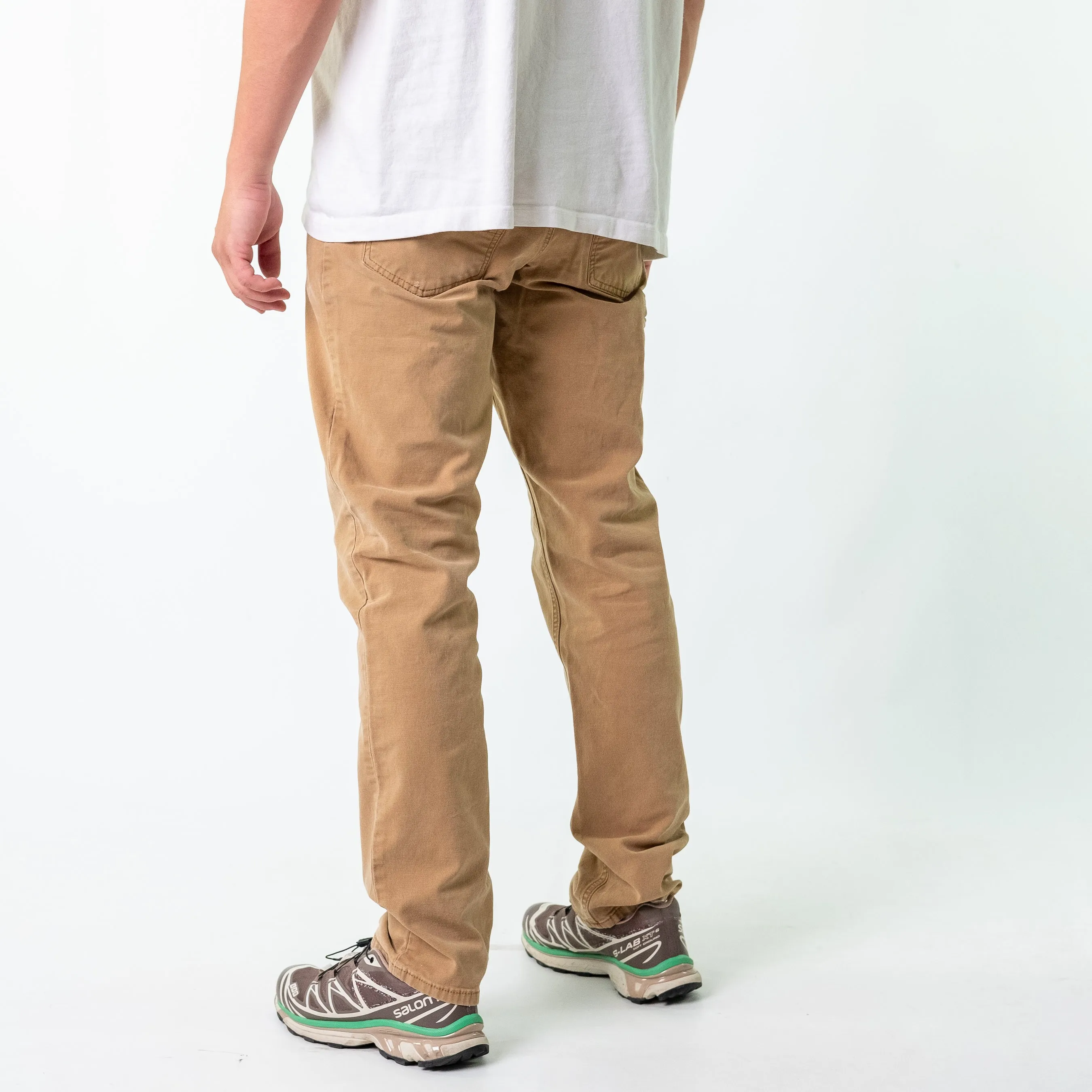 Tan y2ks Carhartt Canvas Carpenter Jeans Baggy Pants (34x34)