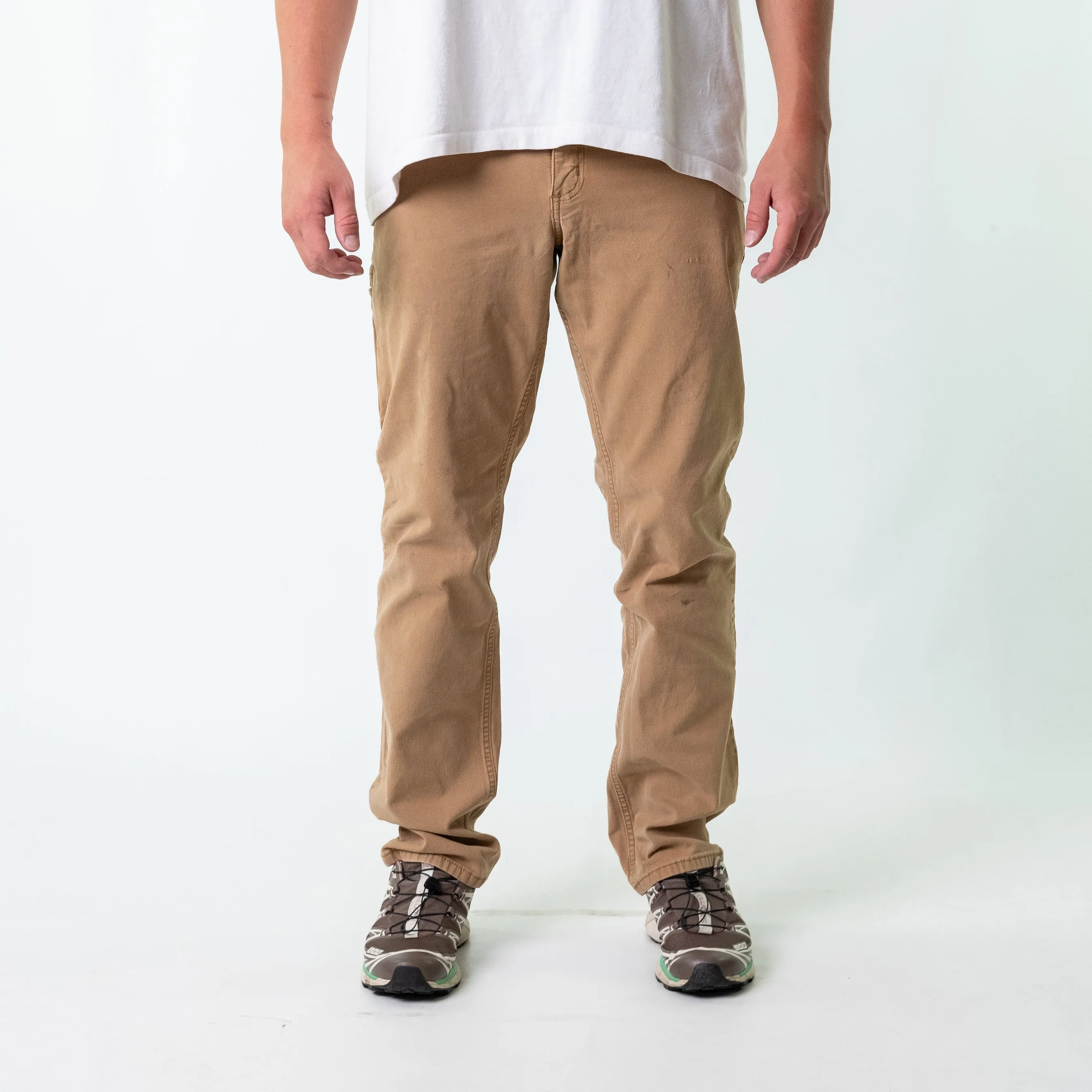 Tan y2ks Carhartt Canvas Carpenter Jeans Baggy Pants (34x34)