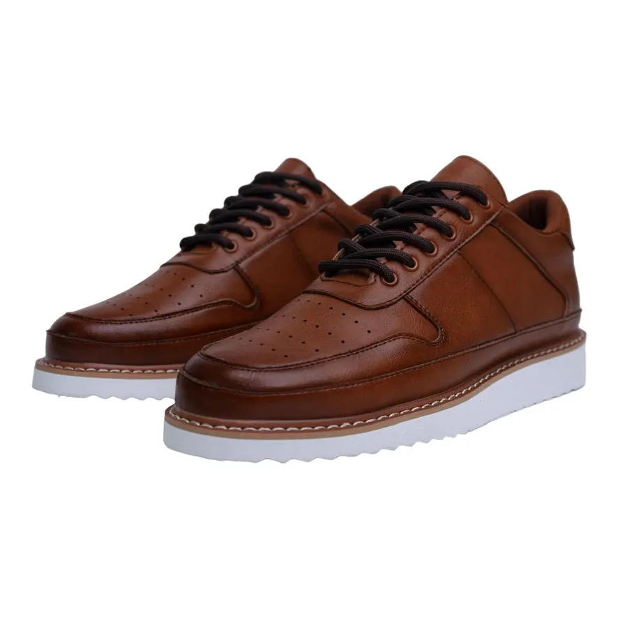 TAYNO: Blaze Low Top Leather Sneaker