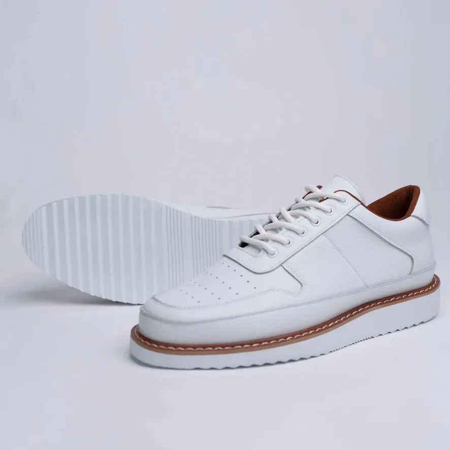 TAYNO: Blaze Low Top Leather Sneaker