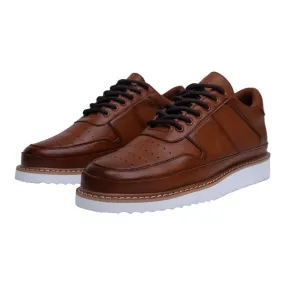 TAYNO: Blaze Low Top Leather Sneaker