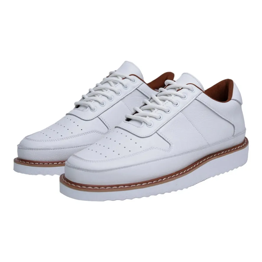 TAYNO: Blaze Low Top Leather Sneaker