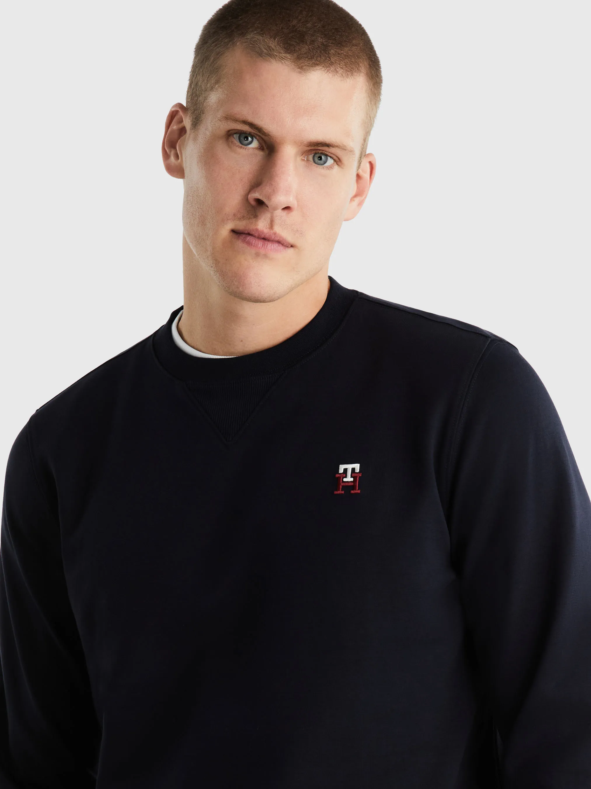 TH Embroidered Sweatshirt | Sweatshirts & Hoodies | Tommy Hilfiger