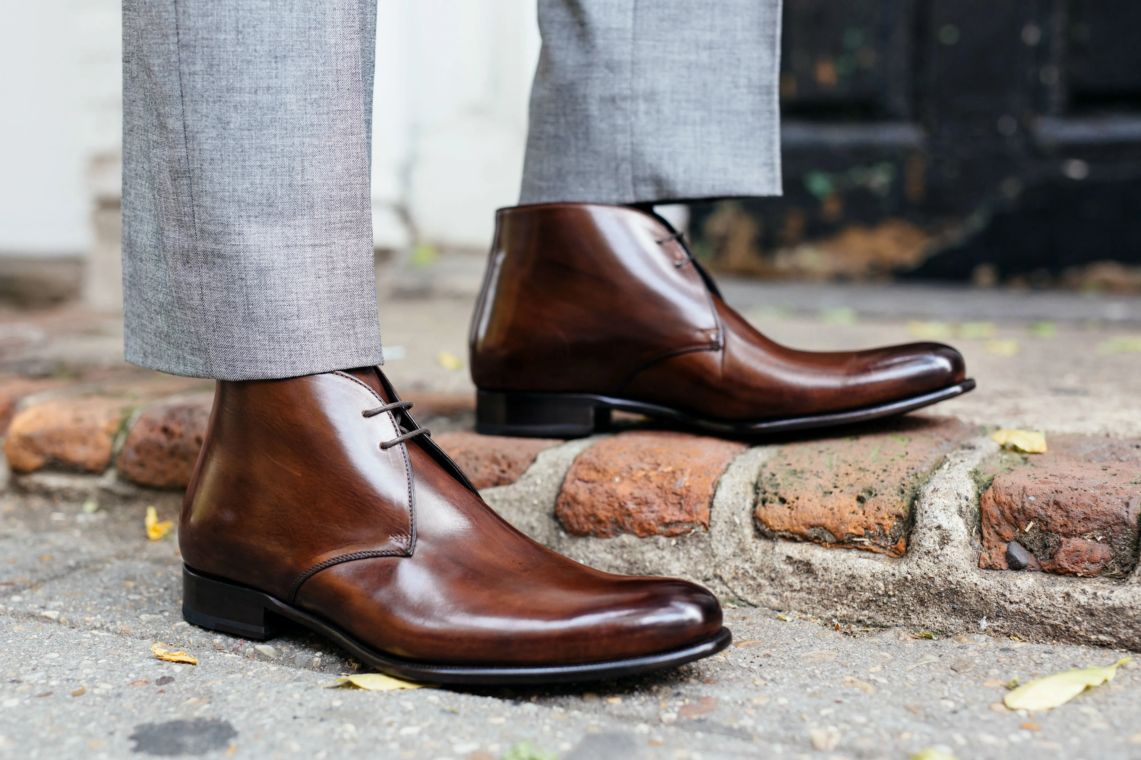 The Newman Chukka Boot - Marrone