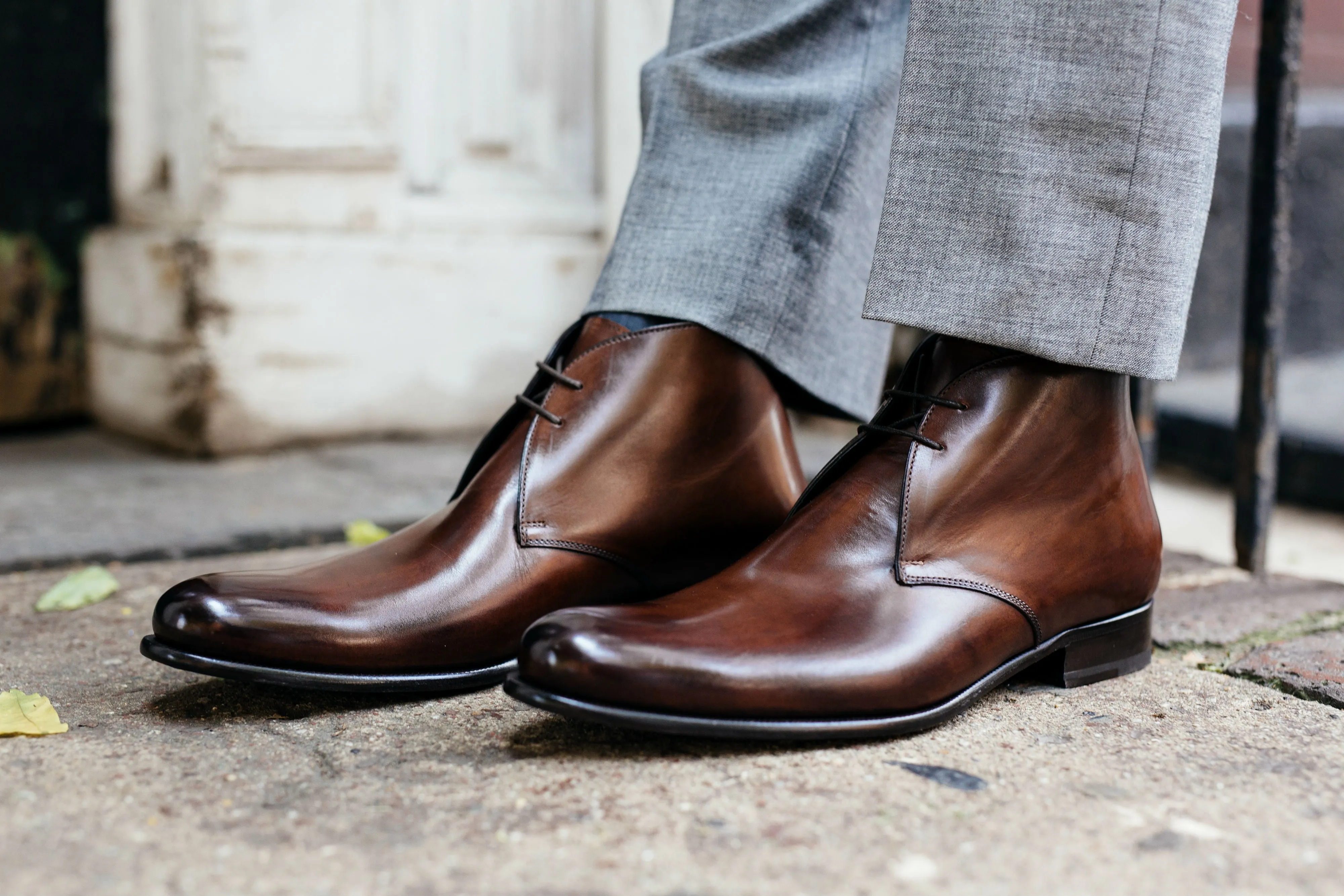 The Newman Chukka Boot - Marrone