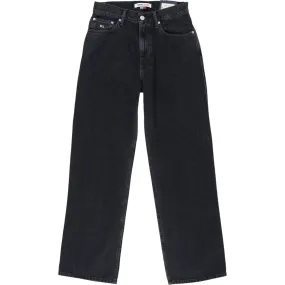 Tommy Jeans Black Betsy Mid Rise Loose Jeans