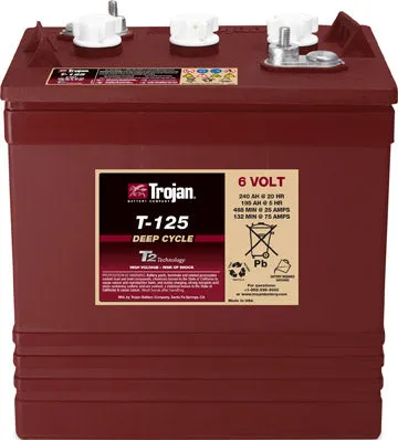 Trojan Batteri T-125, 6V