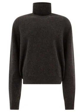 Turtleneck Sweater Knitwear Grey