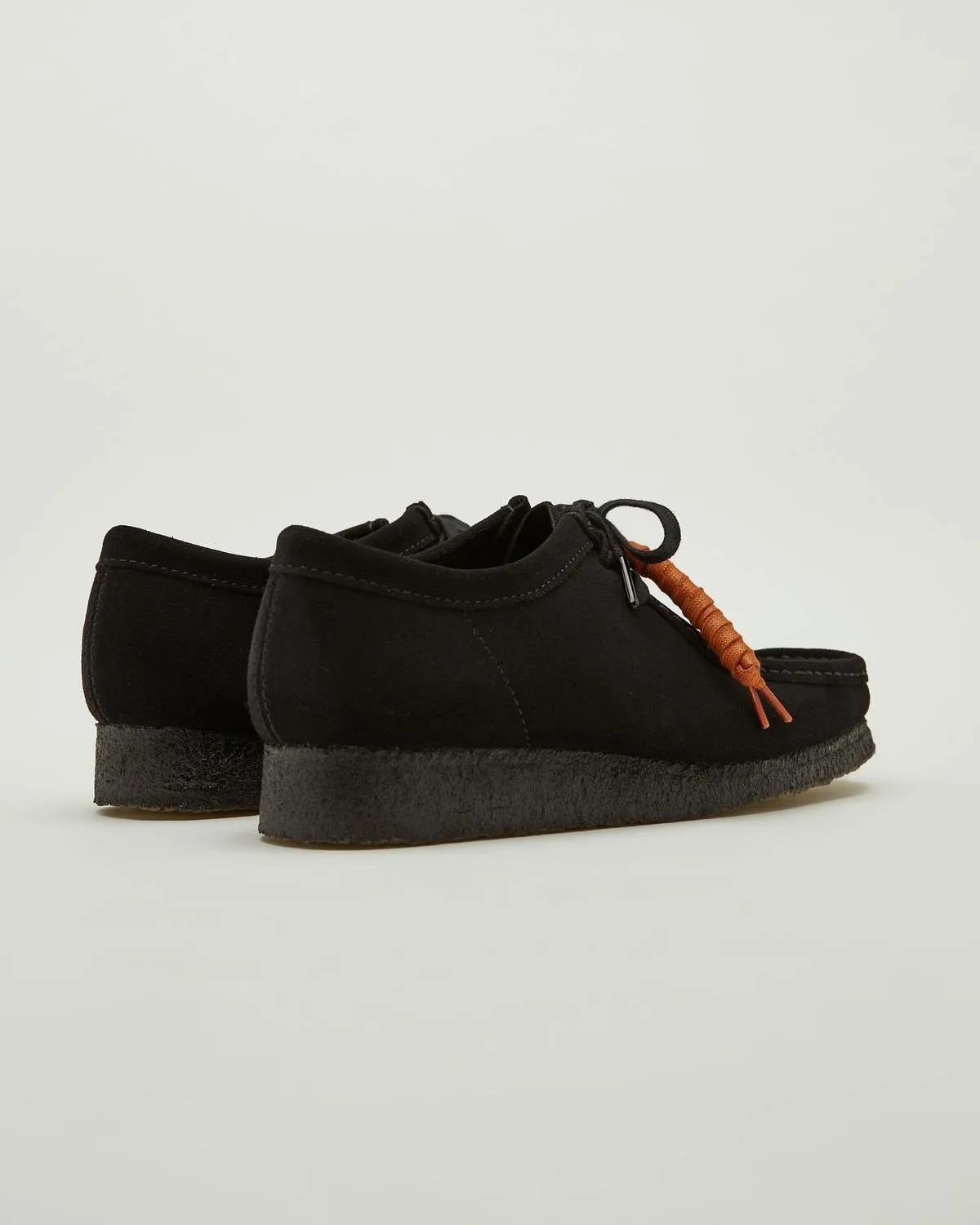 Wallabee Boots - Black Suede