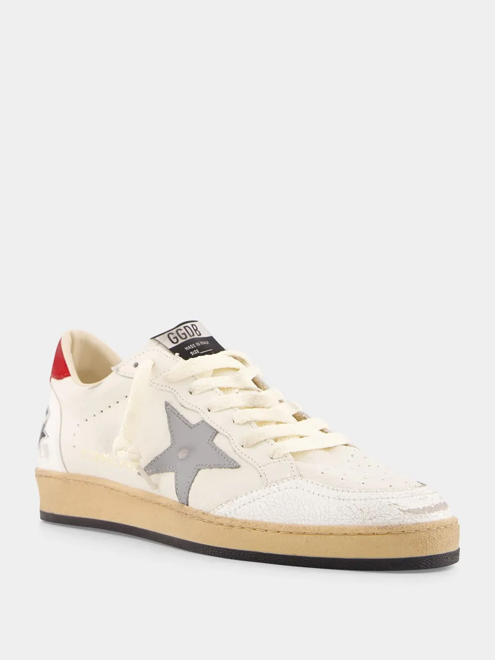 White Ball Star Leather Sneaker