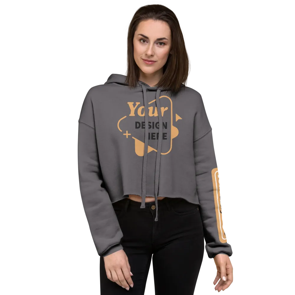 Women's Cropped Hoodie | Bella + Canvas 7502