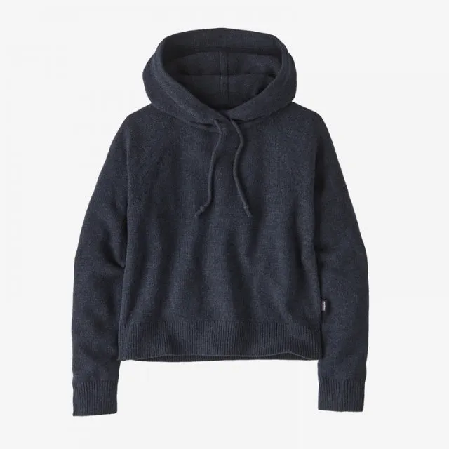 Women's Recycled Wool-Blend Hooded P/O Sweater