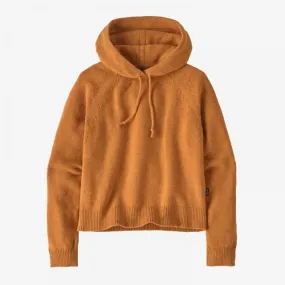 Women's Recycled Wool-Blend Hooded P/O Sweater