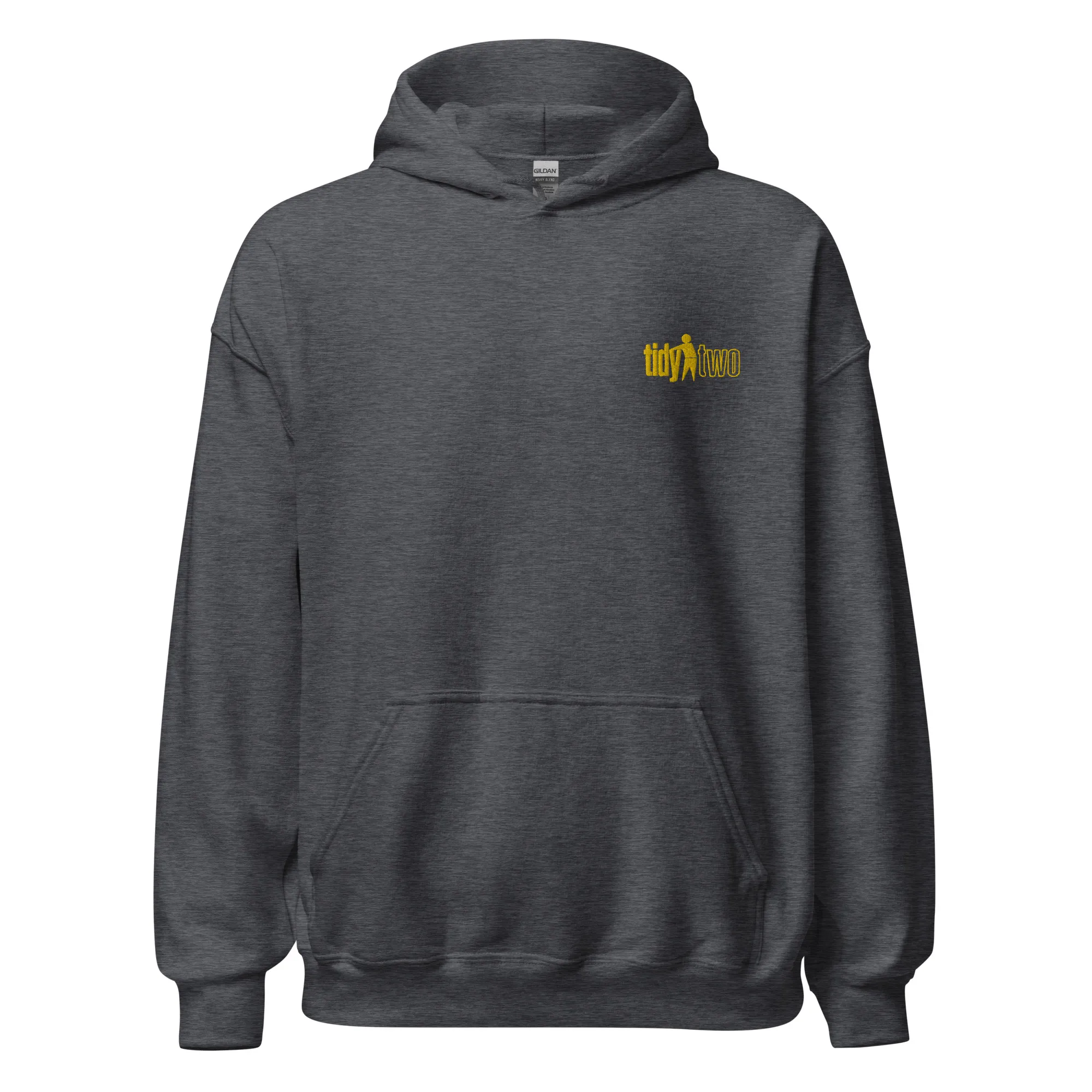 Yellow TidyTwo Hoodie (embroidered)