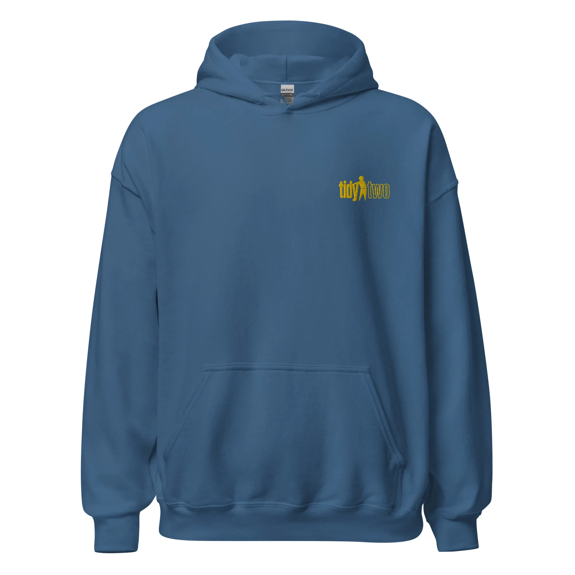 Yellow TidyTwo Hoodie (embroidered)