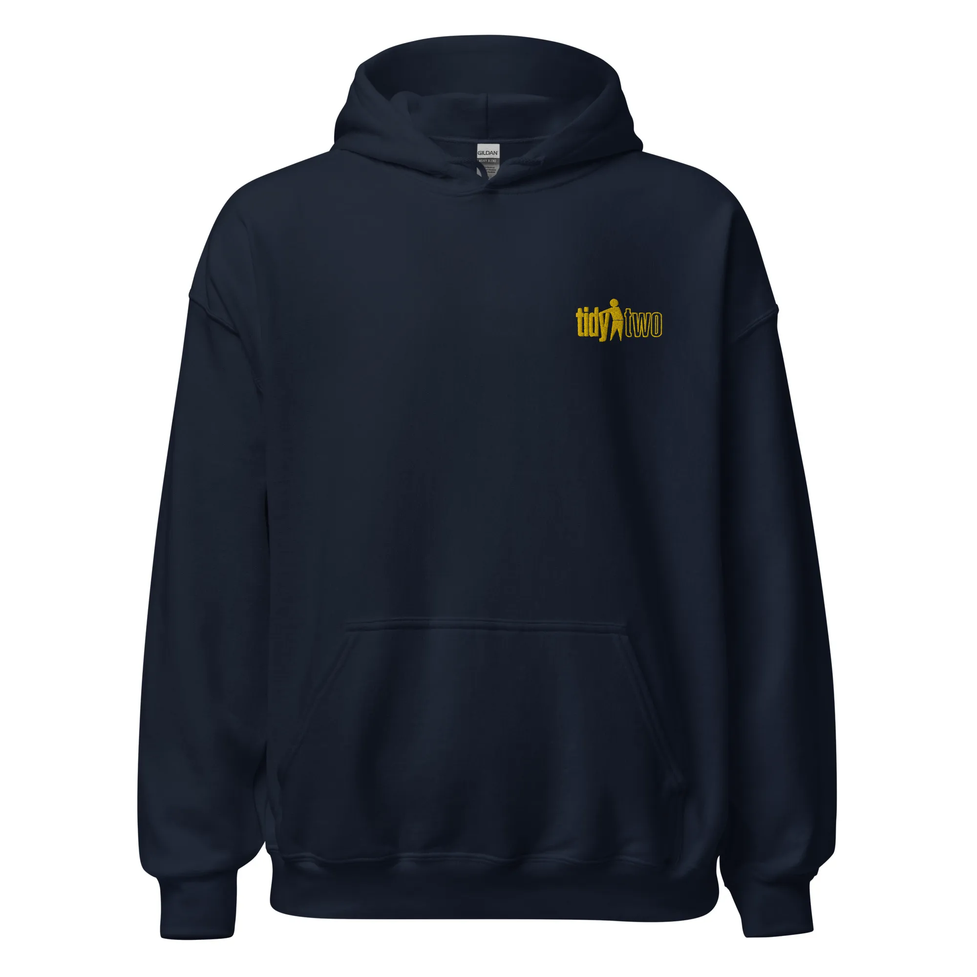 Yellow TidyTwo Hoodie (embroidered)